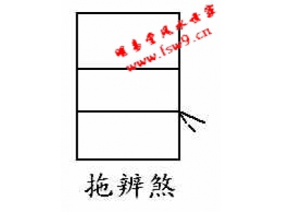 阳宅风水图解53——拖辫煞