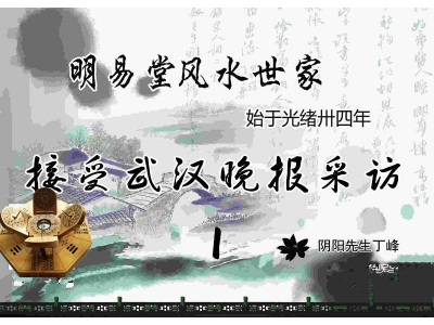 武汉晚报记者采访明易堂——丁立柏老师实录1