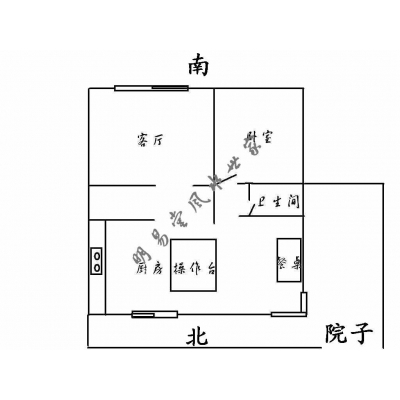 室内中央压重物（经典风水案例24）
