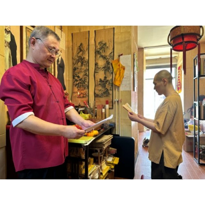 丁立柏和刘轩铱的缘分